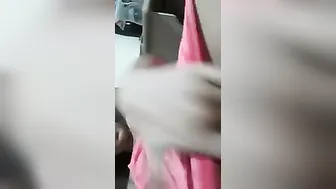 Busty Slut Fingering Herself Deep On Selfie Cam For BF