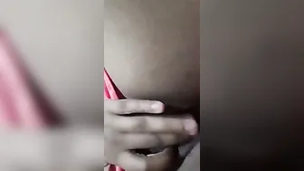 Busty Slut Fingering Herself Deep On Selfie Cam For BF
