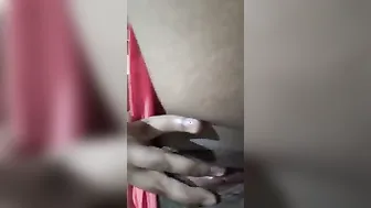 Busty Slut Fingering Herself Deep On Selfie Cam For BF