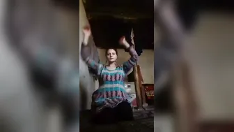 Village GF Stripping Naked For Her BF On Camera