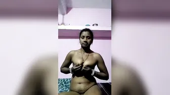 Bored Housewife Pleasuring Herself With Toothbrush In Bathroom