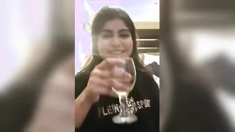 Young Call Girl Satisfying Her Client In Cheap Hotel Room Alone