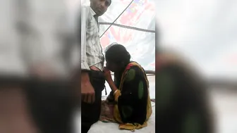 Construction Worker Bhabhi Sucking My Dick Behind Building Site