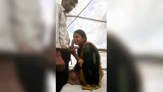 Construction Worker Bhabhi Sucking My Dick Behind Building Site