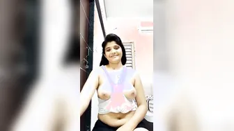 My GF Teasing Me Showing Her Tits On Homemade Cam Mms