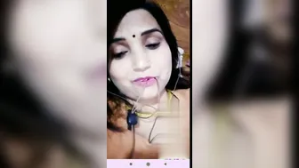Married Slut Getting Nasty During Private Video Call Session