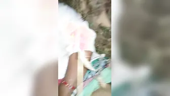 Plump Village Babe Taking It Rough Outdoors In Leaked Footage