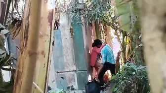 Desi College GF Fucking Friend Outdoors In Risky Mms