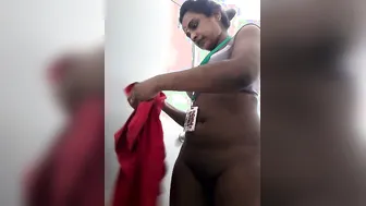Office Babe Recording Naughty Video For Her Lover After Hours