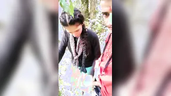 Gf Jerking Me Off Behind The Trees During Our Evening Park Walk