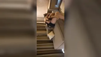 Tattooed Slut Riding Stranger's Cock In Luxury Hotel Room Today