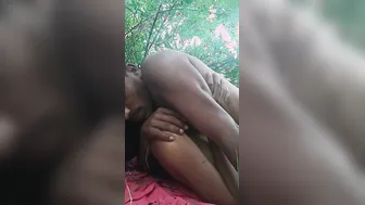 Village Couple Fucking Behind The Fields Caught On Mobile Cam