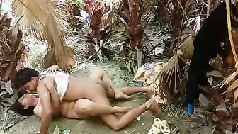 Village Landlord Pounding Busty Widow Aunty Outside His Farm
