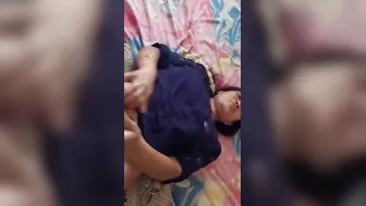 South Indian Aunty Spreading Wide Getting Missionary Fucked