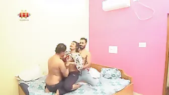 Three Indian Guys Exploring Each Other In Private Apartment