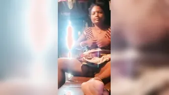 Bihari Wife Stripping Naked And Teasing On Her Selfie Camera