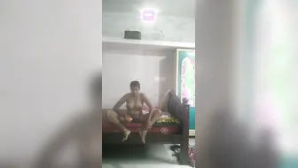 Married South Indian Wife Pleasuring Herself With Toy At Home