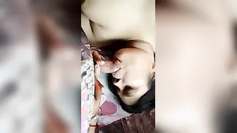 Slutty Mature Aunty Taking Two Dicks At Once In Threesome