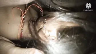 Dehati Couple Getting Intimate Under The Stars Recorded On Phone