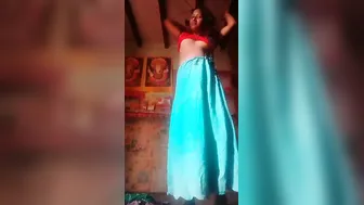 Village Wife Teasing And Stripping For Her Boyfriend On Camera