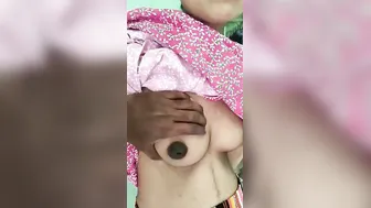 Horny Bhabhi Getting Her Tits Milked By Devar In Village Kitchen
