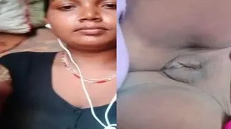 Married Village Wife Spreading Legs Showing Pink Pussy On Video