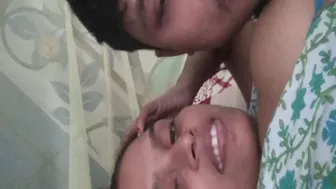 Dehati Lovers Recording Themselves Making Out In Bed Together