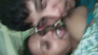 Dehati Lovers Recording Themselves Making Out In Bed Together