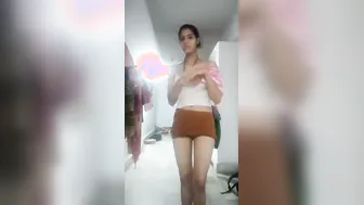 Shy Village Girl Stripping Naked Sending Naughty Mms To Lover