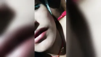 Village Wife Exposing Her Soft Brown Boobs For Secret Admirer