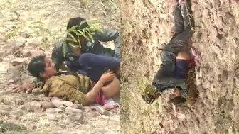 Local Guys Taking Turns Fucking Village Girl In Open Fields