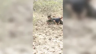 Local Guys Taking Turns Fucking Village Girl In Open Fields