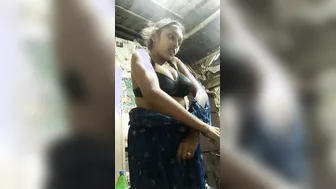 Village Babe Showing Off Her Perky Tits And Wet Pussy On Cam