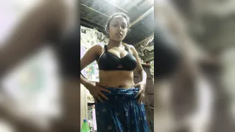 Village Babe Showing Off Her Perky Tits And Wet Pussy On Cam