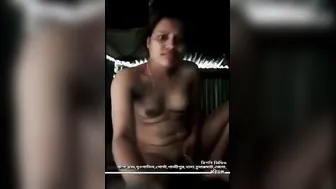 Village Girl Fingering Her Wet Clit Moaning For Her Lover