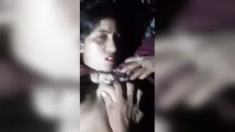 Beautiful Village Couple Making Love Recorded On Camera At Home