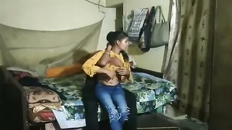 Ponytail GF Riding Her Boyfriend In Leaked Village Mms