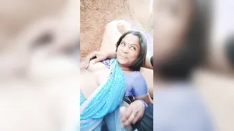 Bhabhi Taking It Raw Outdoors While Husband Away Working Fields