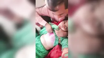 Amateur Desi Couple Having Steamy Sex In Backseat Of Parked Car