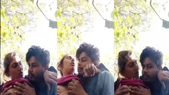 Horny Village Girl Getting Fucked Outdoors By Her Man Caught