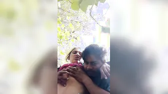 Horny Village Girl Getting Fucked Outdoors By Her Man Caught