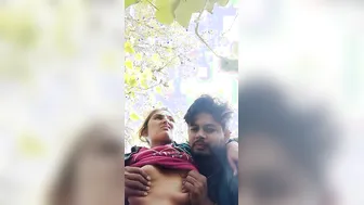 Horny Village Girl Getting Fucked Outdoors By Her Man Caught