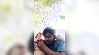 Horny Village Girl Getting Fucked Outdoors By Her Man Caught