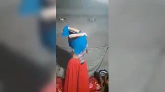 Innocent Girl Stripping Naked Making Private Video For Boyfriend