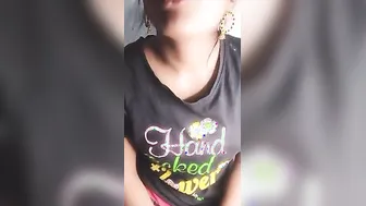 Horny Village Babes Stripping Naked Together On Live Cam Show