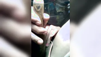 Horny Village Wife Fucking Herself With Kitchen Rolling Pin