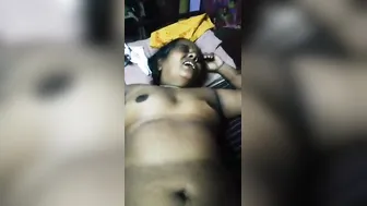 Mature Aunty Getting Her Hairy Pussy Fingered By Young Neighbor
