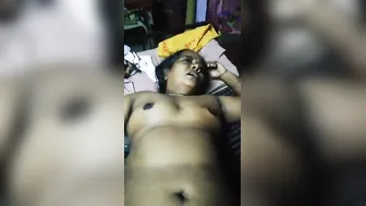 Mature Aunty Getting Her Hairy Pussy Fingered By Young Neighbor