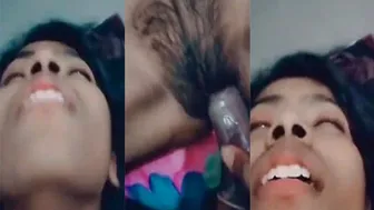 Hairy GF Moaning Softly While Getting Fucked At Home