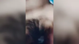 Hairy GF Moaning Softly While Getting Fucked At Home